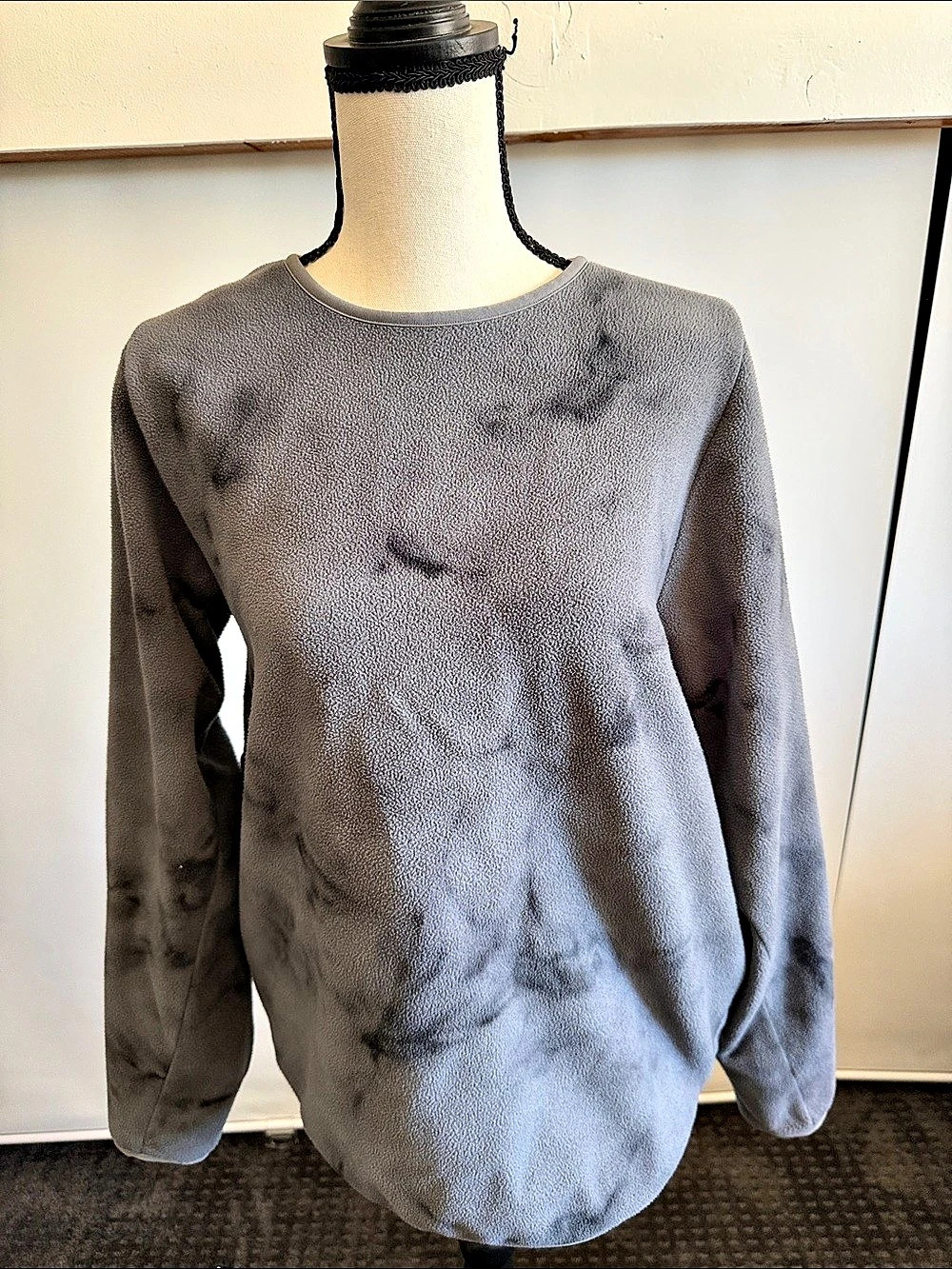 lululemon All Yours Crew *Fleece Gray Pullover